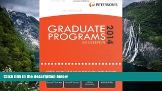 Online Peterson s Graduate   Professional Programs: An Overview 2014 (Grad 1) (Peterson s