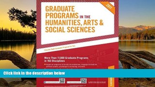 Buy Peterson s Graduate Programs in the Humanities, Arts   Social Sciences: Nearly 10,000 Graduate