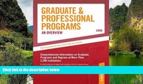 Online Peterson s Grad Guides Book 1:  Grad/Prof Progs Overvw 2009 (Peterson s Graduate