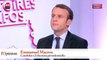 Emmanuel Macron : «Qu’ils ne me mettent pas sur le dos leurs divisions, voire leurs échecs»