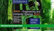 Best Price Peterson s Graduate Programs in Engineering and Computer Science 2001: Explore Graduate