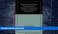 Best Price DecisionGd:GradGd PhyScience02 (Graduate Programs in Physical Sciences, 2002) Peterson