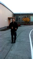 Behind clapping push ups