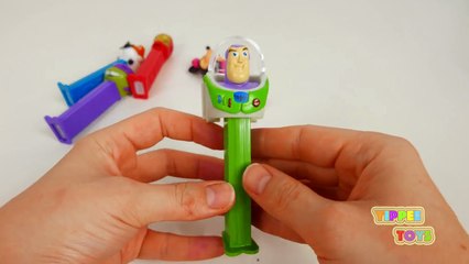 PEZ Candy Dispensers Mega Disney Characters and More Learn part3
