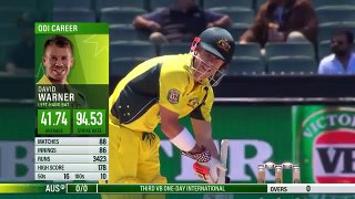 Warner 156 (128) vs NZ 9/12/16