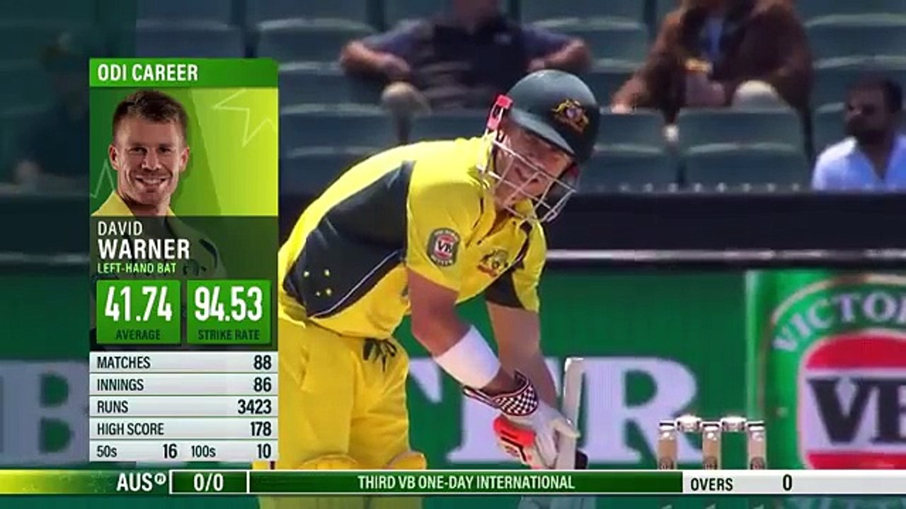 Warner 156 (128) vs NZ 9/12/16