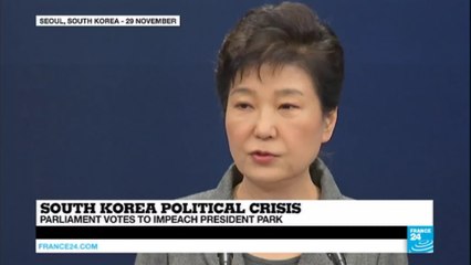 South Korea: Parliament votes to impeach president Park Geun-hye