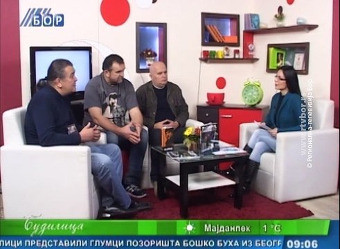 Budilica gostovanje (Predrag Jovanović, Branimir Lokner i Branislav Bašić), 9. decembar (RTV Bor)