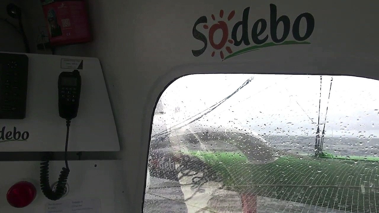 Tour du Monde Sodebo J+32 - La 12ème vidéo du bord et une "1ère forme de vie depuis bien longtemps"