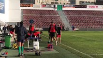 Le RCT s'entraîne au stade Mayol à Toulon avant le choc de coupe d'Europe face aux Scarlets