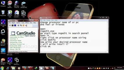 change processor name of your pc and fool your friend