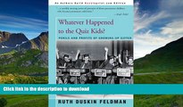Hardcover Whatever Happened to the Quiz Kids?: Perils and Profits of Growing Up Gifted  On Book