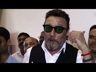 Jackie Shroff's FUNNY Interview At Big Green Ganesha Campaign 2016
