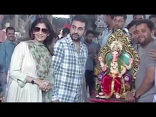 Shilpa Shetty & Raj Kundra's Ganpati 2016 Aagman