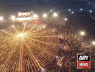 ARY NEWS-- PACKAGE ABOUT THE LARGEST MILAD E MUSTAFA ﷺ HELD IN GUJRANWALA