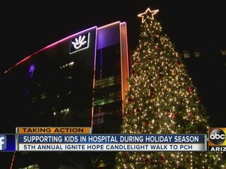 Annual candlelight walk aims to brighten kids spirts at PCH