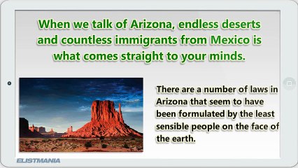 6 Dumb Laws in Arizona That Will Blow Your Mind Away