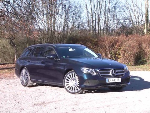 Essai Mercedes Classe E break 220d Fascination 2017