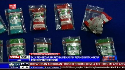Residivis Edarkan Sabu Dalam Bungkus Permen Mint
