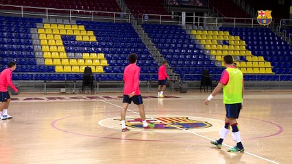 Andreu Plaza: “Contra el Palma Futsal tenemos que hacer valer el factor Palau”