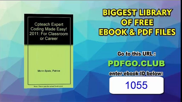 cpTeach Expert Coding Made Easy! 2010 Workbook With Answer Key