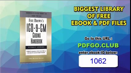Faye Brown's Icd-9-Cm-Coding Handbook Without Answers 2002