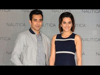 Taapsee Pannu & Rahul Khanna At Launch Of Nautica New Collection