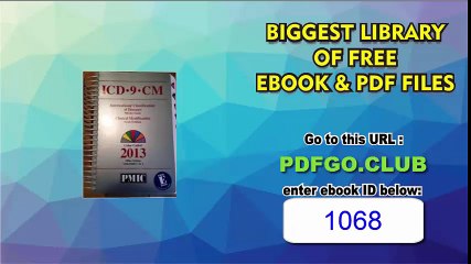 ICD 9-CM 2013 International Classification of Diseases Spiral-bound – 2013