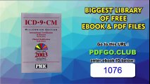 ICD-9-CM 2003, Volumes 1, 2  3, Hospital Edition (Icd-9-Cm (Hospitals)) P