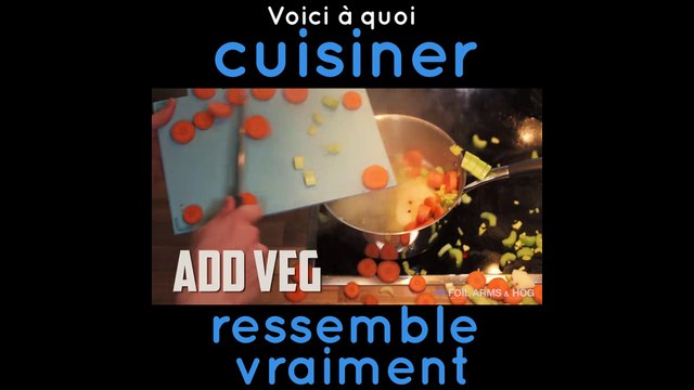 À tous les apprentis cuisiniers cette vidéo est faite pour vous !