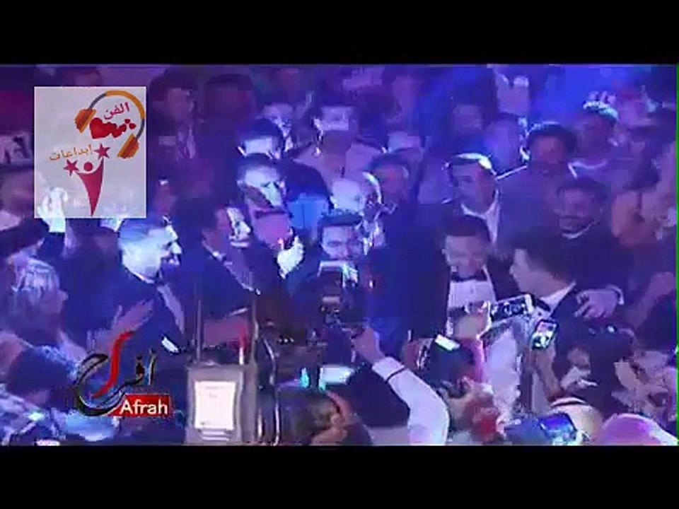 تامر حسني & مصطفى قمر السود عيونو في فرح  حماده مجدي واخت حماده هلال