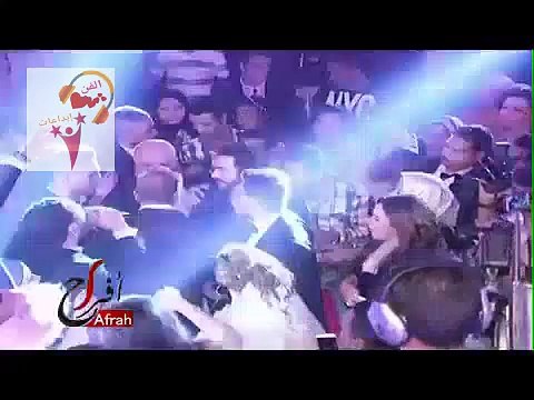 تامر حسني على رمش عيونها في فرح حماده مجدي واخت حماده هلال