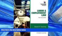 READ THE NEW BOOK Labor and Employment Law: Text   Cases (South-Western Legal Studies in Business)