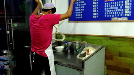 pâtes pour la soupe, Tunxi