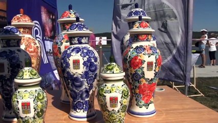 III Festiwal Smoczych Łodzi we Włocławku. Ujęcia z drona