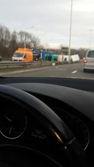 Accident spectaculaire à Herstal