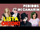 Top 7 pedidos mais Lókis dos camarins dos famosos EVEEEEEEEER