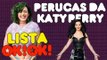 Top 6 melhores perucas da Katy Perry EVEEEEEEEER