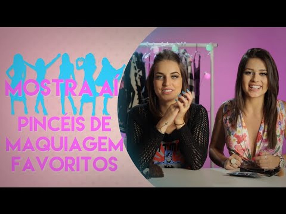 PINCÉIS DE MAQUIAGEM FAVORITOS | Mostra Aí