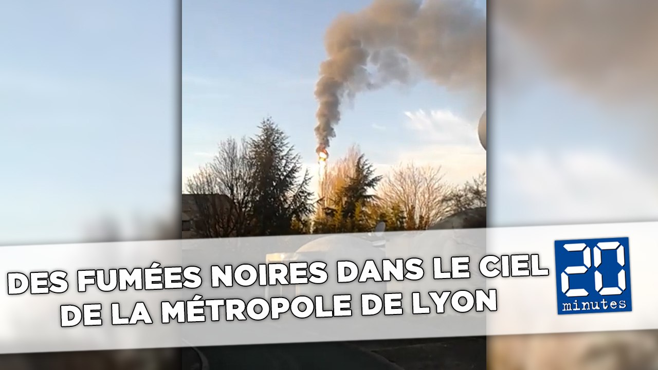 Rhône: En plein pic de pollution, la raffinerie de Feyzin continue de cracher sa fumée noire