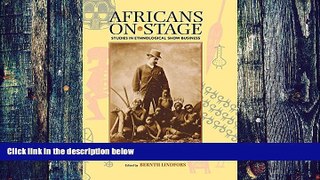 Audiobook Africans on Stage: Studies in Ethnological Show Business  On CD