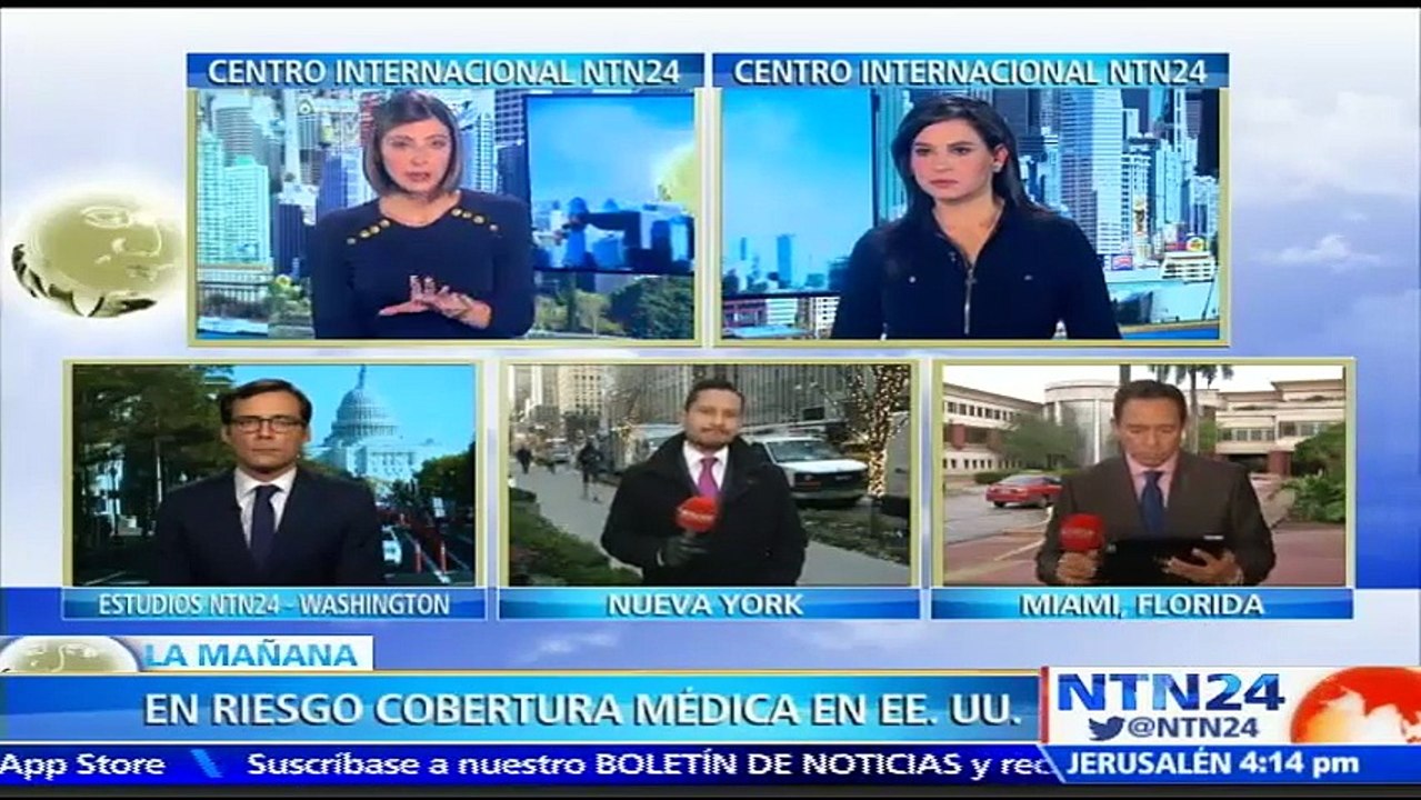 Preocupación en EE. UU. por ‘Obamacare’: Al menos 30 millones de personas podrían perder su cobertura médica