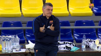 Xavi Pascual: “El partido contra el Bada Huesca nos obligará a estar bien despiertos”