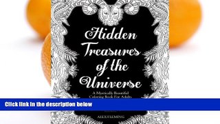 Pre Order Hidden Treasures Of The Universe: Midnight Edition: A Mystically Beautiful Coloring Book