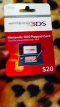 Buy Nintendo eShop Prepaid Card 50 for 3DS or Wii U 3DS and Wii U only does not work on Wii