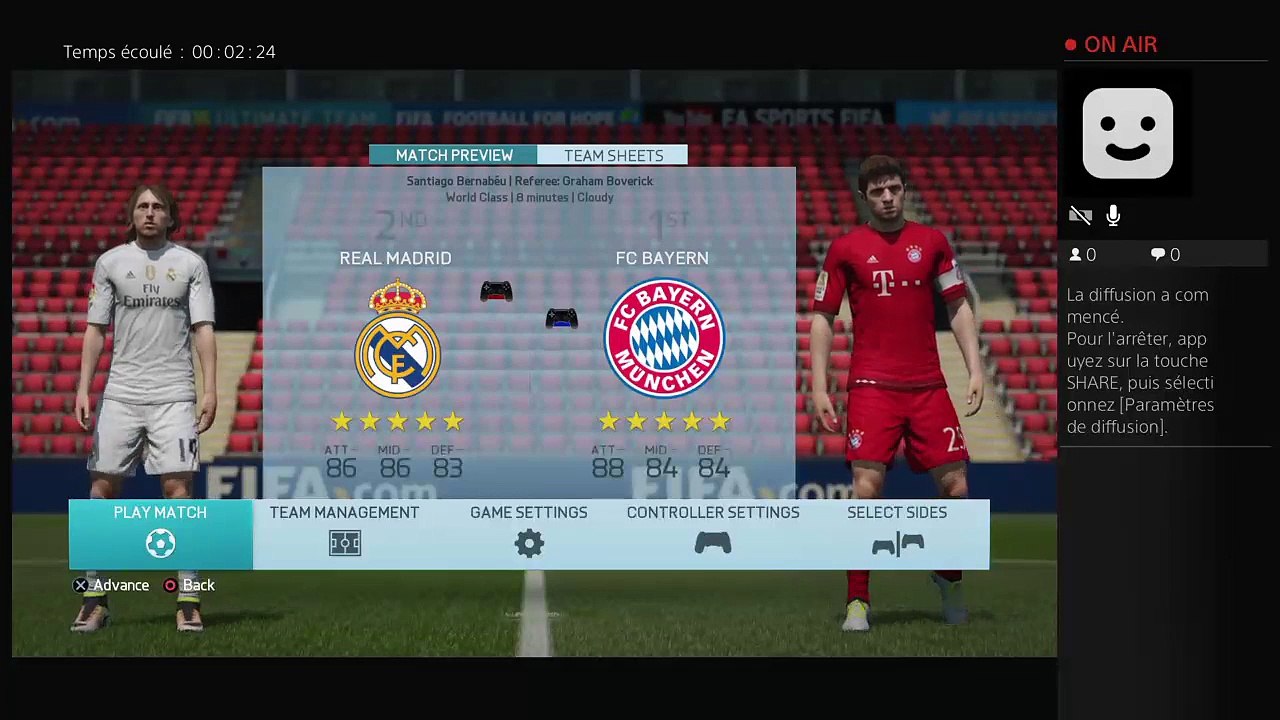 Diffusion PS4 en direct de jawherdhafer
