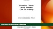 Pre Order Ready to Learn: How to Help Your Preschooler Succeed