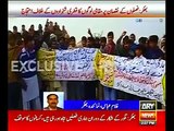 People Came Out Against Qatari Shahzada at BAKHAR -