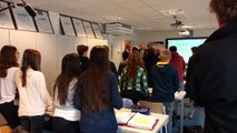 Charles Michel visite la section belge de l'école internationale du Shape