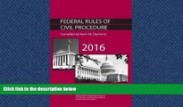 FAVORIT BOOK Federal Rules of Civil Procedure and Selected Other Procedural Provisions (Selected